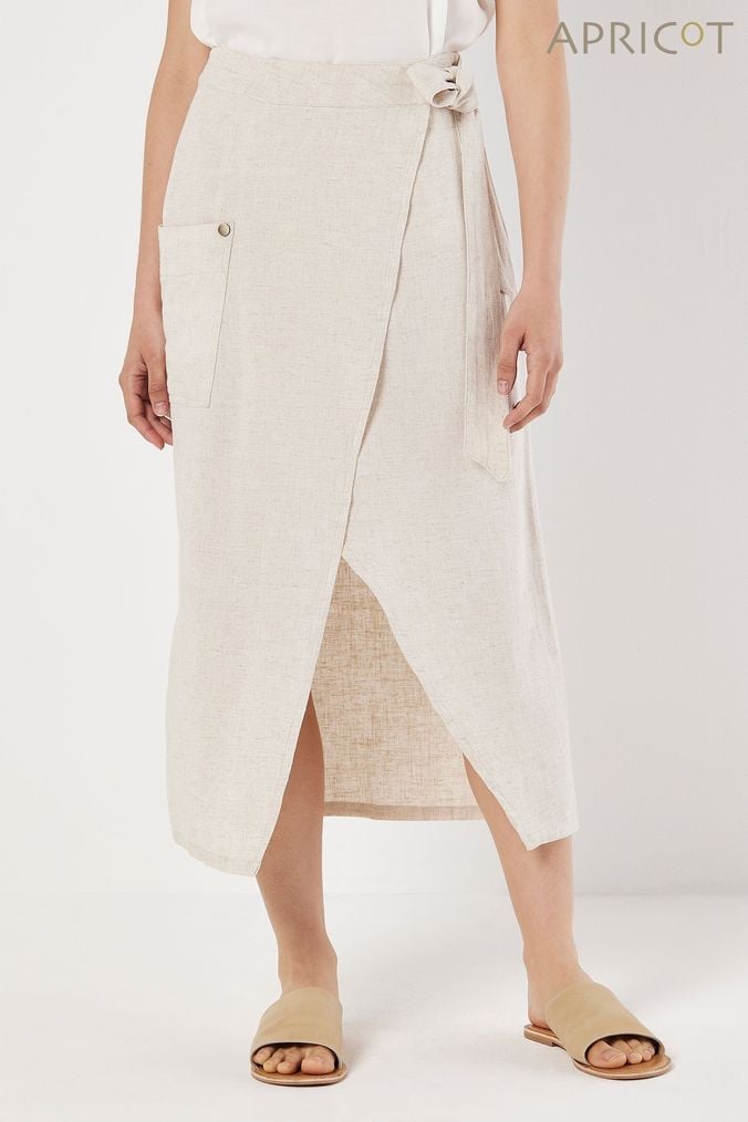 Wrap around skirt uk on sale