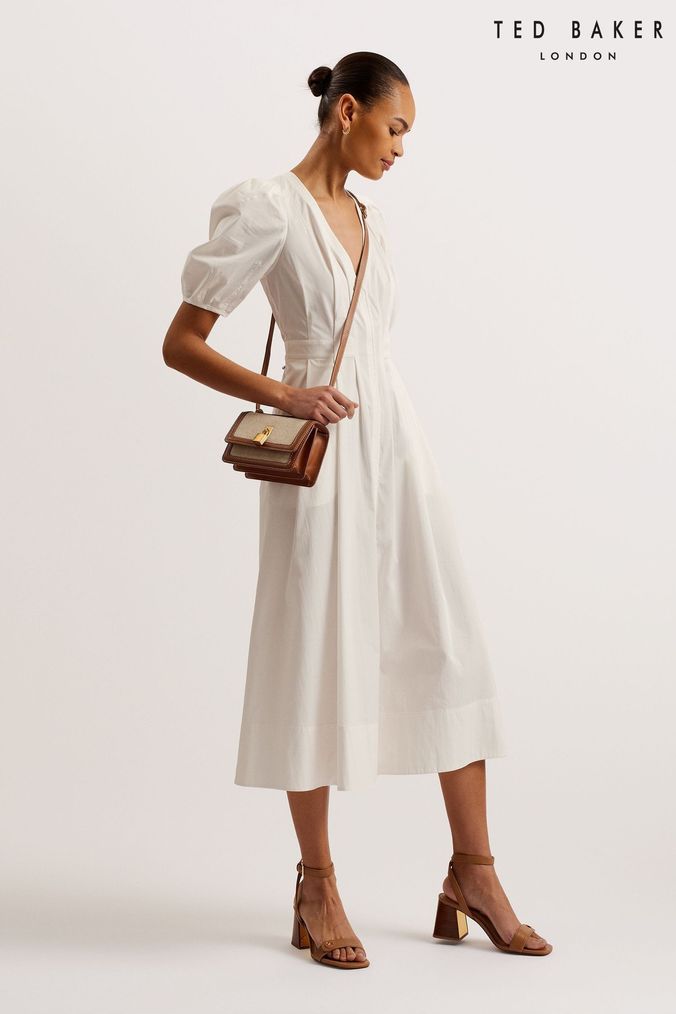 Buy Women s Ted Baker Tog 24 Midi Dresses Online ParallaxShops