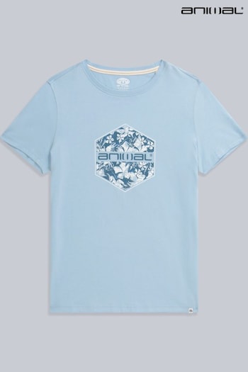 Animal Blue Carina Organic T-Shirt (E06468) | £25