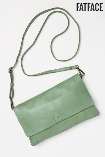 FatFace Green Elena Wristlet Cross Body Bag (E06701) | £59