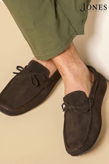 Jones Bootmaker Plymouth Leather Brown Moccasins (E06951) | £89
