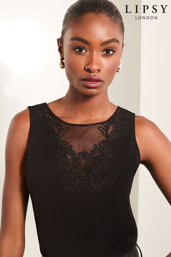 Lipsy lace top new arrivals