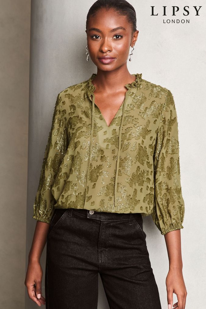Green Tops Womens Green Blouses Next Official Site