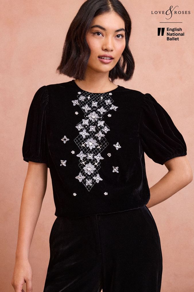 Women s Velvet Blouses Next Official UK