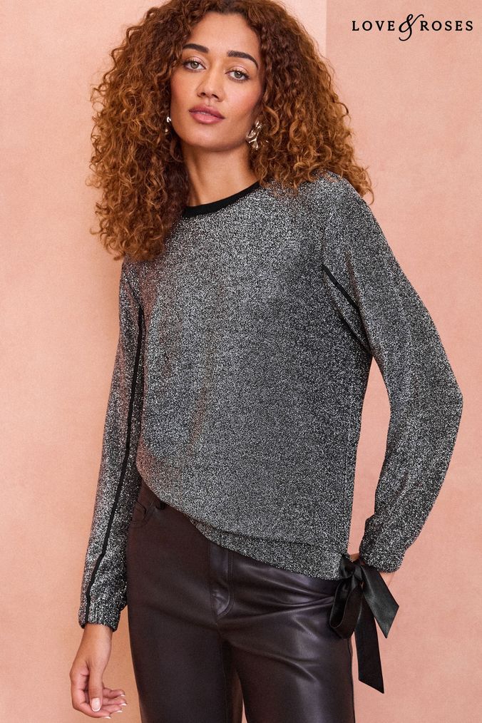 Silver sequin sweatshirt online