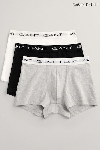 GANT Grey Trunks 3 Pack (E07769) | £45