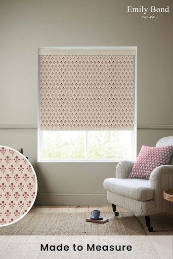 Emily Bond Swiss Red Hawthorn Made to Measure Roller Blind (E08044) | £58