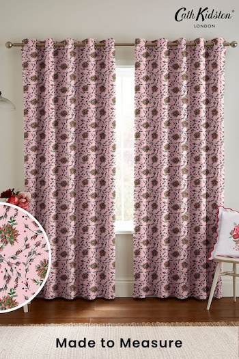 Cath Kidston Pink Forever Rose Made to Measure Curtains (E08388) | £82