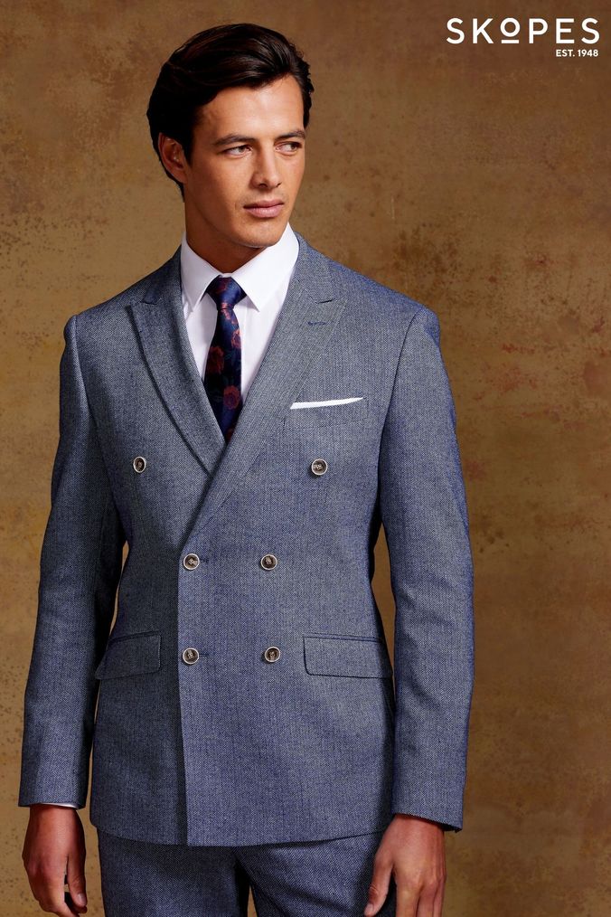 Double breasted suit next shop