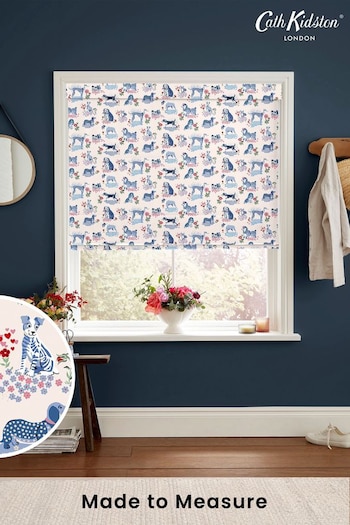 Cath Kidston Blue Puppy Fields Made to Measure Roman Blind (E08479) | £75