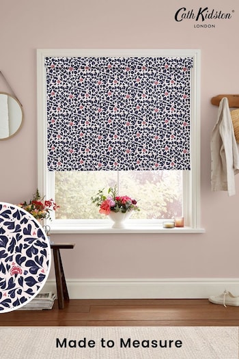 Cath Kidston Blue Marble Hearts Made to Measure Roman Blind (E08491) | £75