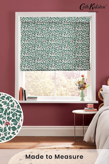 Cath Kidston Green Marble Hearts Made to Measure Roman Blind (E08498) | £75