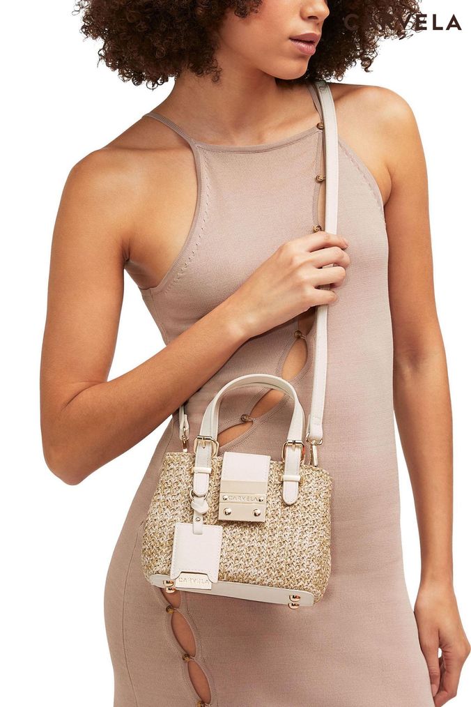 Buy Women s Bags Cream Mini Bag Accessories Online Next UK