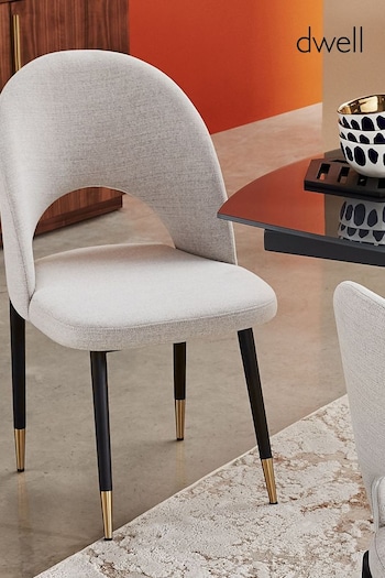 Dwell Oatmeal Comida Dining Chair (E08821) | £180