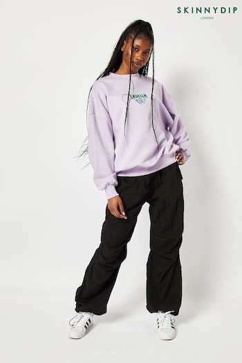 Skinnydip Purple Disney Cruella Sweatshirt (E08845) | £35