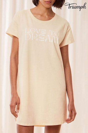 Triumph Cream 100% Cotton Nightdress (E08950) | £20