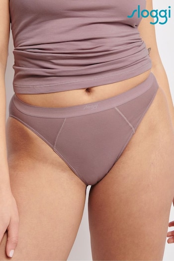 Sloggi EVER Ease Nude Tai Briefs 2 Pack (E09030) | £18