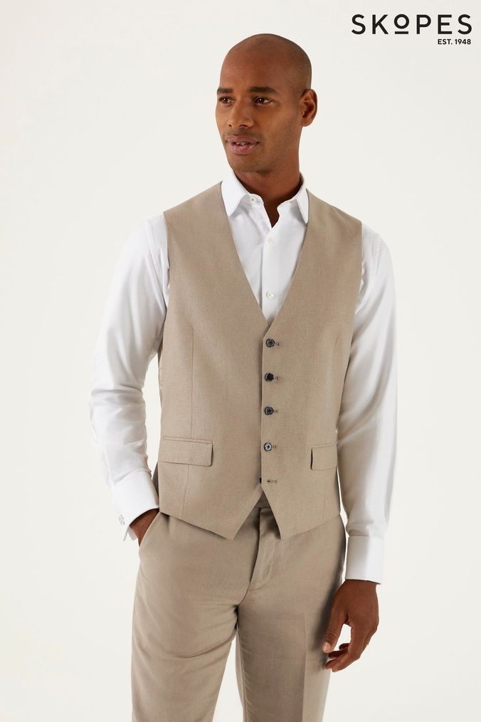 Mens tailored waistcoats discount
