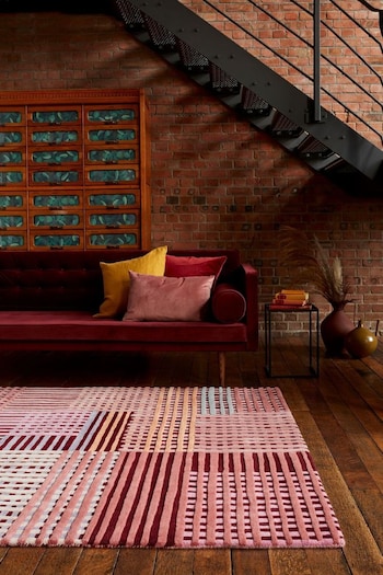 Asiatic Rugs Red Aspect Rug (E09258) | £469 - £1,339