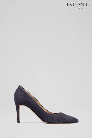 LK Bennett Floret Nappa Leather Pointed Toe Courts (E09368) | £229