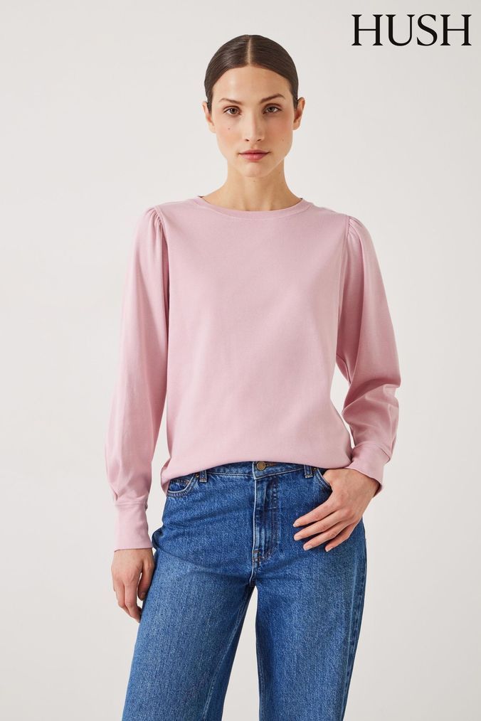 Buy Sweat Tops Pink White Hush Online AspennigeriaShops