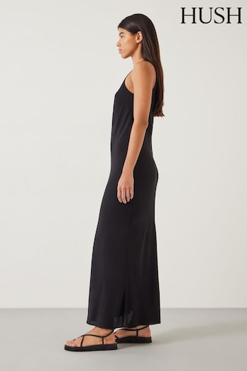 Hush Black Imani Maxi Dress (E09396) | £99