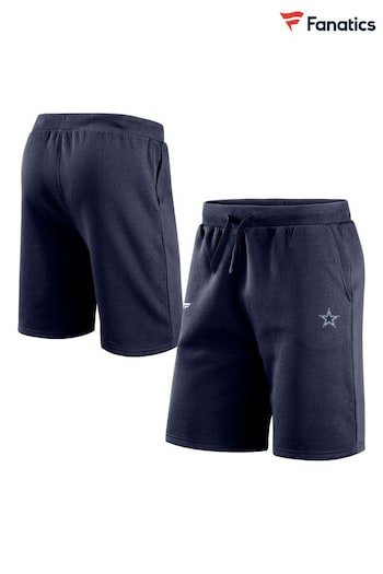 Fanatics Blue Dallas Cowboys Primary Logo Graphic Fleece Shorts (E09577) | £35