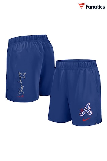 Fanatics Blue Atlanta Braves Woven City Connect Victory Shorts (E09635) | £48