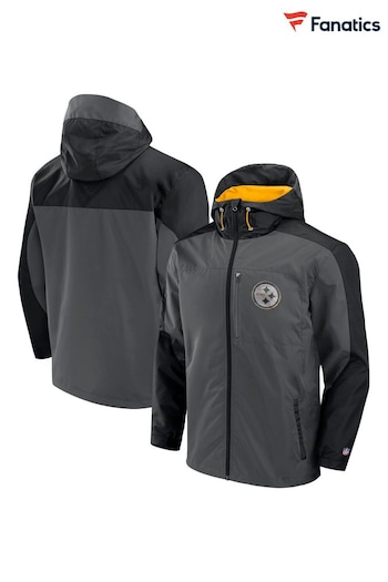 Fanatics Grey Pittsburgh Steelers Hybrid Jacket (E09646) | £80