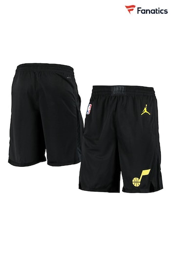Fanatics Utah Jazz Statement Black Shorts (E09705) | £60