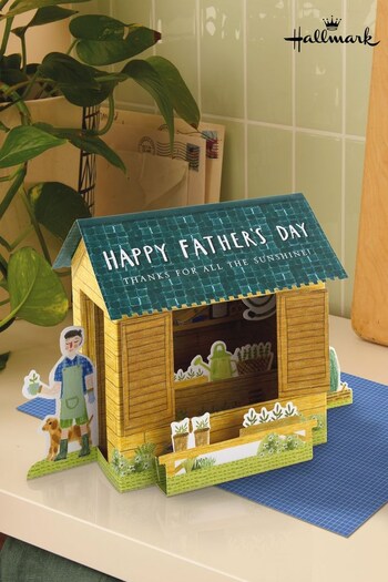 Hallmark 3D Pop Up Shed Design Fathers Day Card (E09946) | £4.50