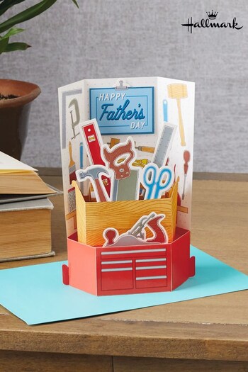 Hallmark DIY Themed Pop-out Father's Day Card for Dad (E09952) | £5.20