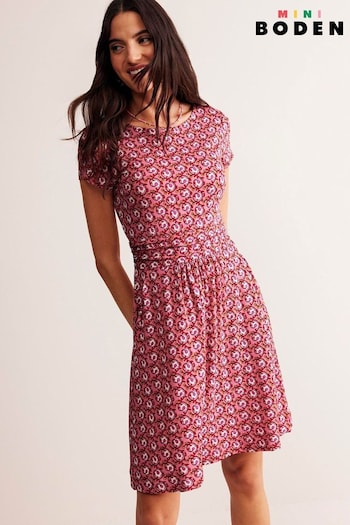 Boden Pink Amelie Jersey Dress (E10148) | £55