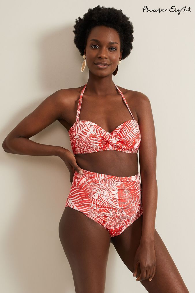 Red zip up swimsuit online