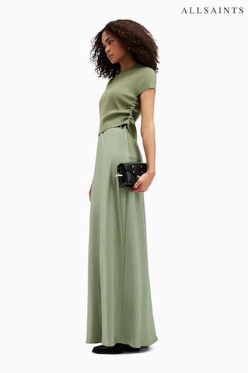AllSaints Green Hayes Dress (E10974) | £199