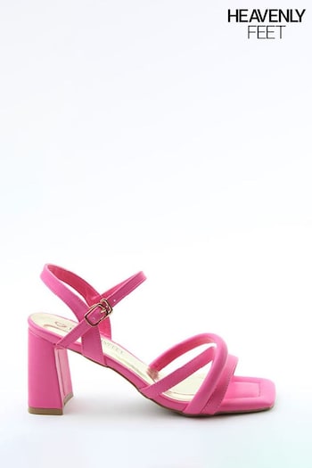 Heavenly Feet Athena Black Sandals SUPERFIT (E11156) | £35