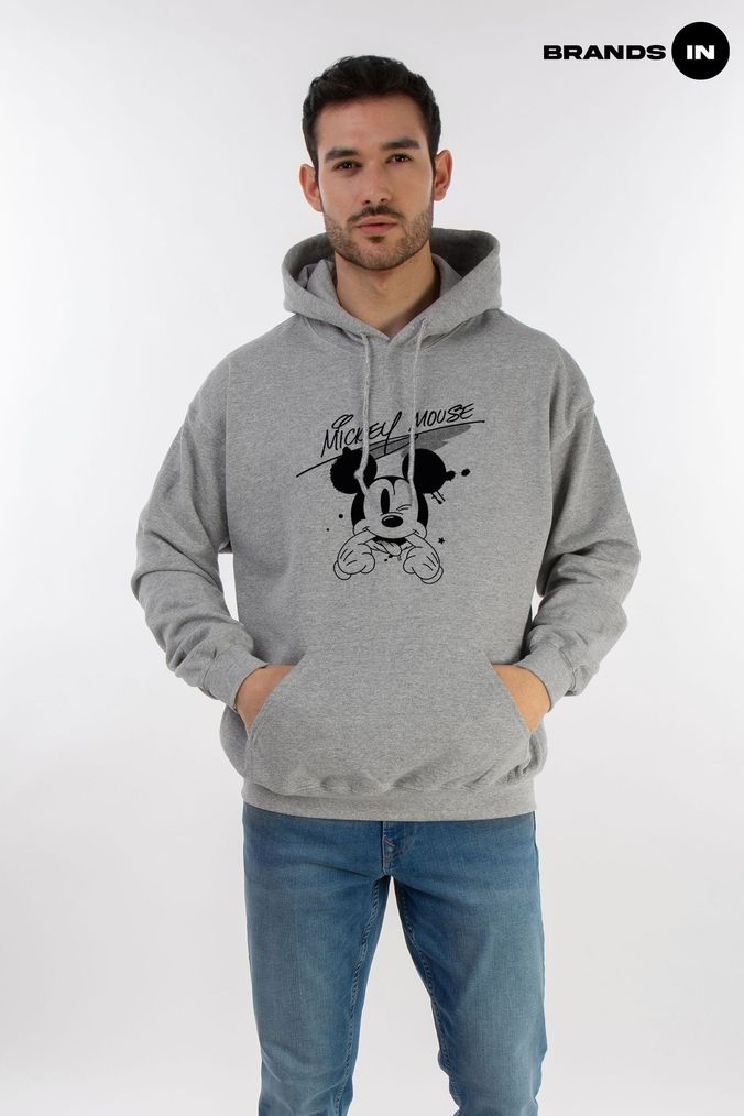 Plus size mickey mouse hoodie hot sale