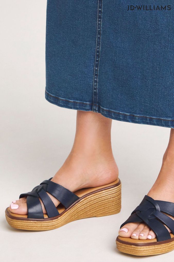 Buy Women s JD Williams Wide Sandals Online Next UK