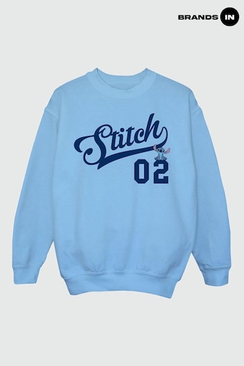Brands In Blue Lilo and Stitch Athletic Girls Baby Sweatshirt (E11857) | £24