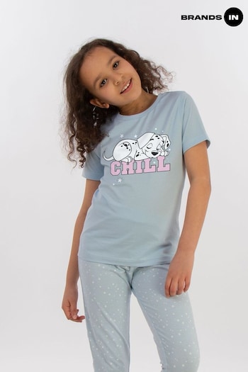 Brands In Blue 101 Dalmatians Chill Girls Baby Stars Pyjamas (E11872) | £19