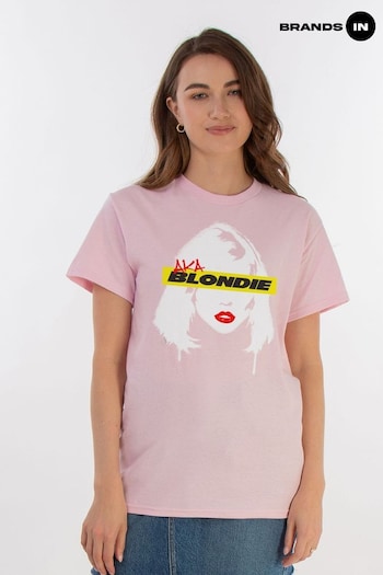 Martha In Pink Boyfriend Fit Blondie Aka T-Shirt (E11947) | £21
