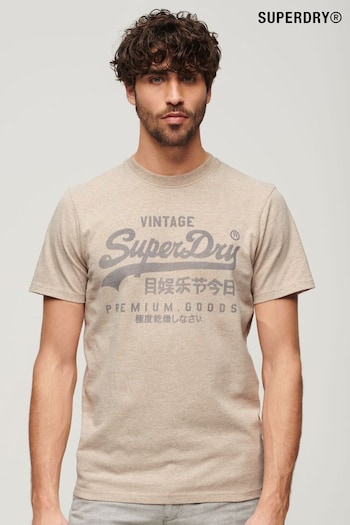 Superdry Nude Classic Heritage T-Shirt (E12152) | £30