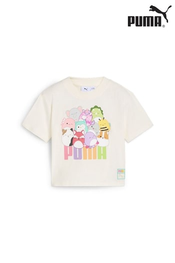 Puma White Girls X Squishmallows T-Shirt (E12168) | £23