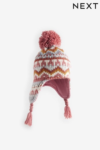 Rust Trapper Hat (3mths-16yrs) (E12178) | £8 - £11