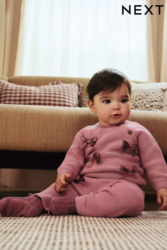 Baby Girl Knitwear Newborn Girl Knitwear Sets Cardigans Next