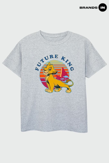 Brands In Grey Boys Disney The Lion King T-Shirt (E12298) | £18