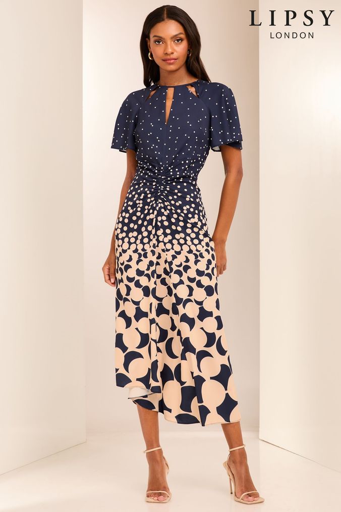Lipsy Midi Dresses Bodycon Lace Midi Dresses Next UK