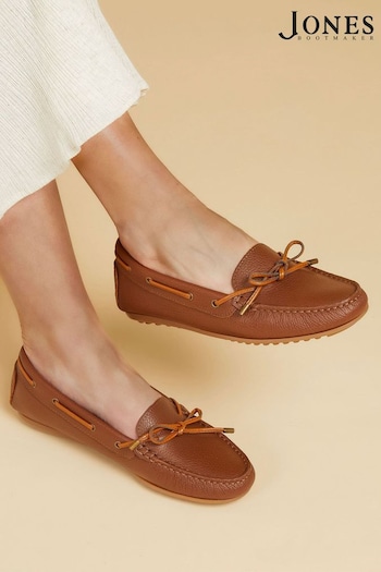 Jones Bootmaker Natural Perri Leather Loafers (E12862) | £89
