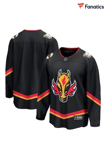 Fanatics Calgary Flames Alternate Breakaway Black Jersey (E12941) | £105