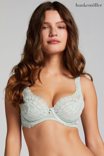 Hunkemöller Green Daisy Non-Padded Underwired Bra (E13209) | £34